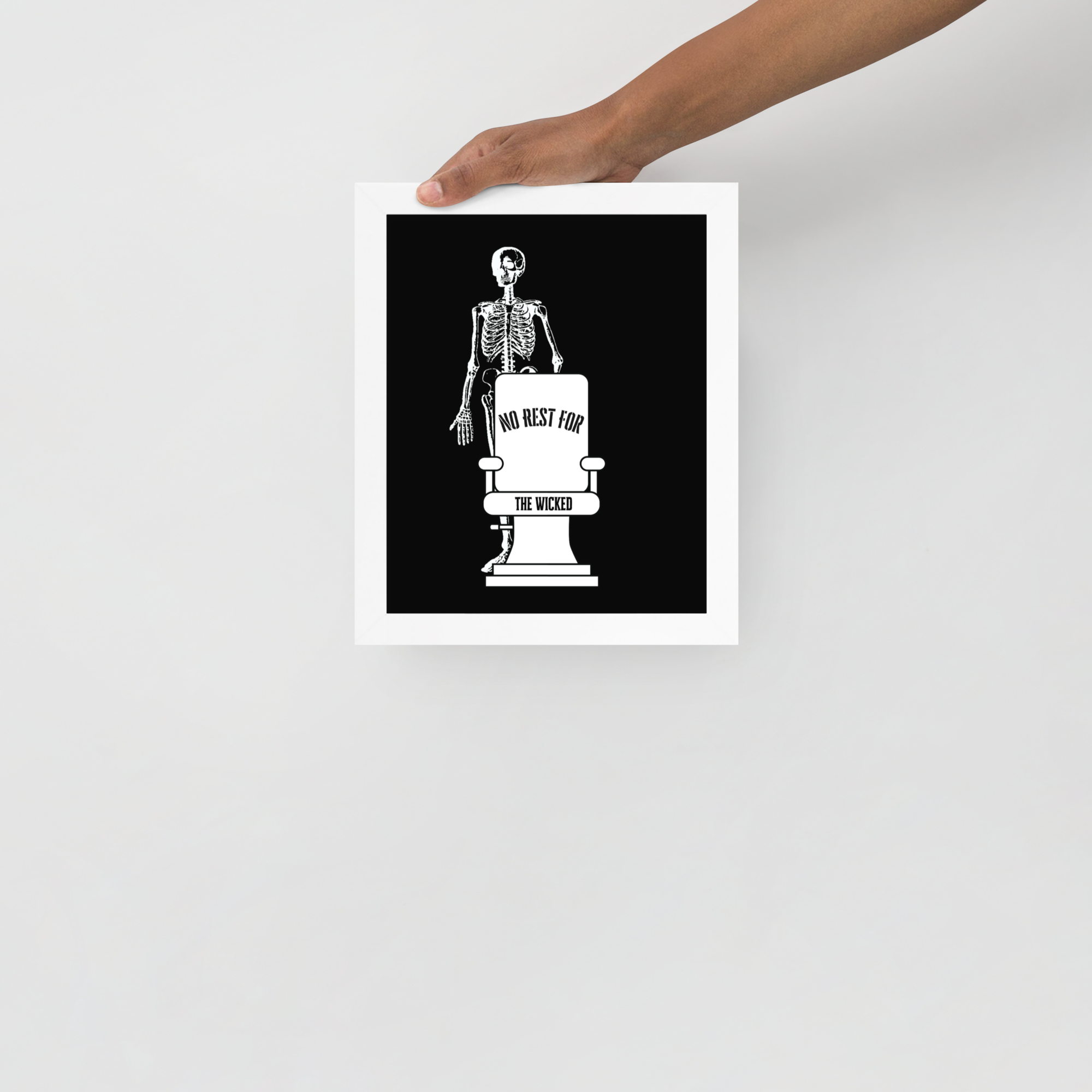No Rest For The Wicked Salon Poster